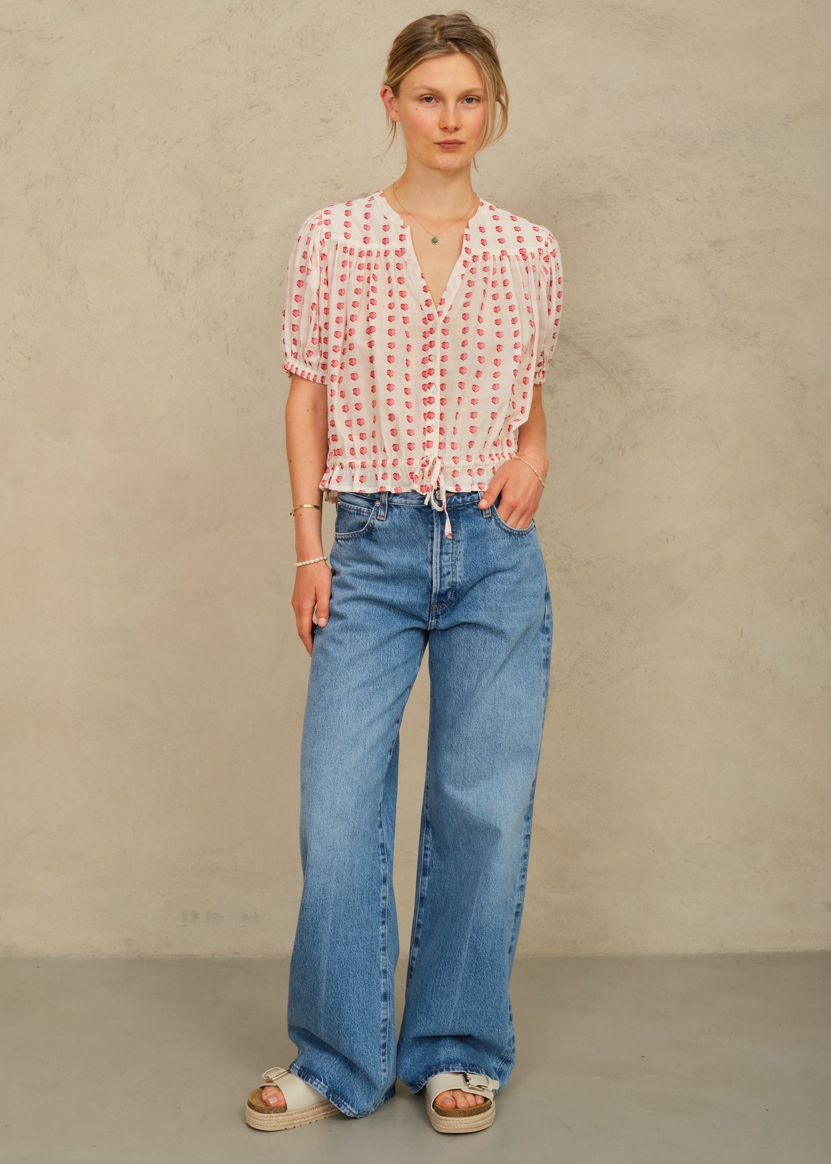 Karla Gathered Top