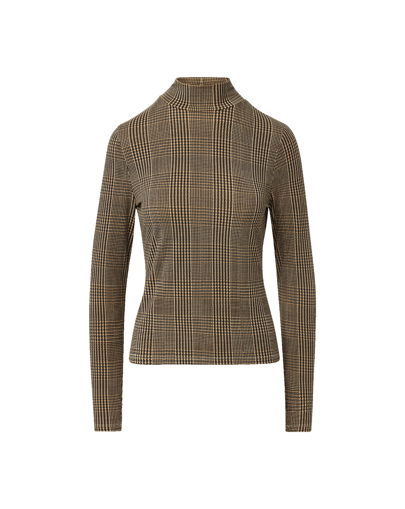 NATE TOP IN DARK ACORN MULTI