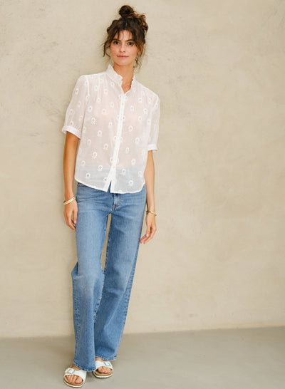 FRANI TOP IN WHITE - Romi Boutique