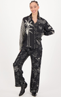 Me369 BAILEY STRAIGHT LEG PRINTED PANT at Romi Boutique