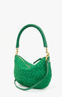 Clare V Petit Moyen Messenger Leather/Suede at Romi Boutique
