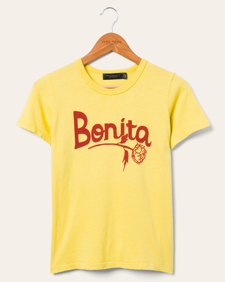 BONITA TEE IN DUSTY CITRON - Romi Boutique