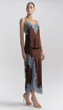 A.L.C Hana Satin and Lace Camisole Top at Romi Boutique