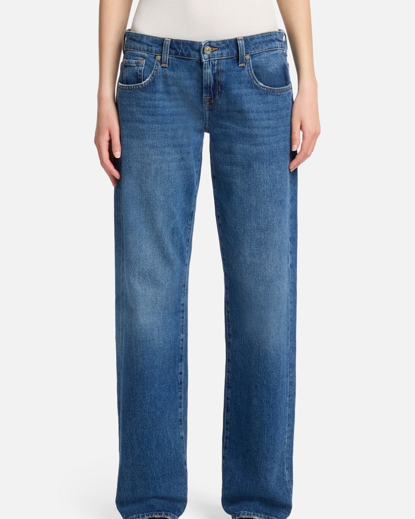 Low Straight by 7 For All Mankind - Romi Boutique