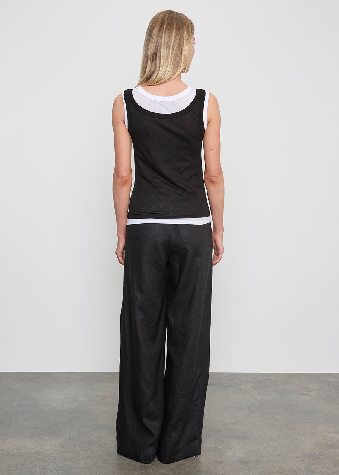 Tissue Jersey Layered Tank