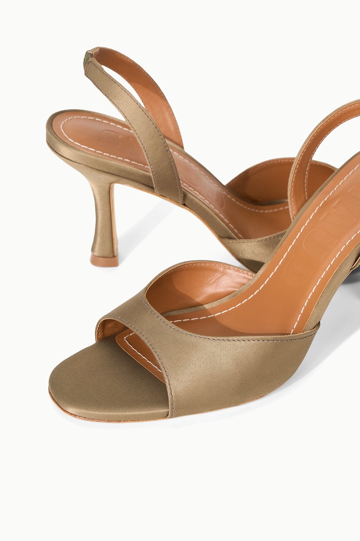 BRIGITTE HEEL IN TRUFFLE