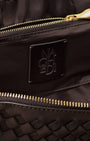 Naghedi CARAVAN MEDIUM COSMETIC CASE IN CHOCOLATE at Romi Boutique