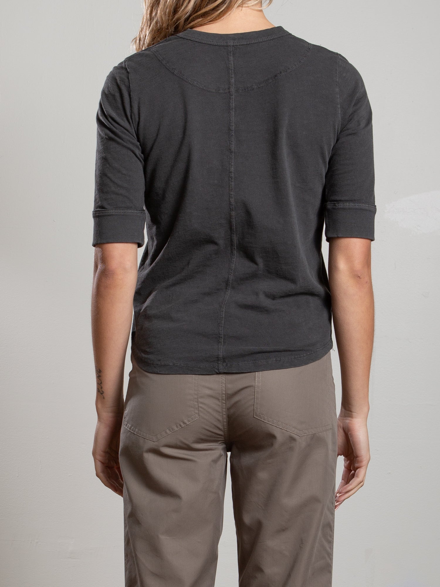 Pharaoh Giada Slim Crew in Supima Slub at Romi Boutique