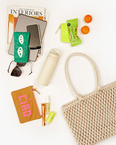SANDY IN ARMY WITH CREAM HANDLES - Romi Boutique