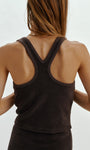 Suzie Kondi TIA RACERBACK TANK TOP at Romi Boutique