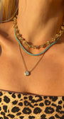 Native Gem Symphony Mini Teardrop Necklace at Romi Boutique