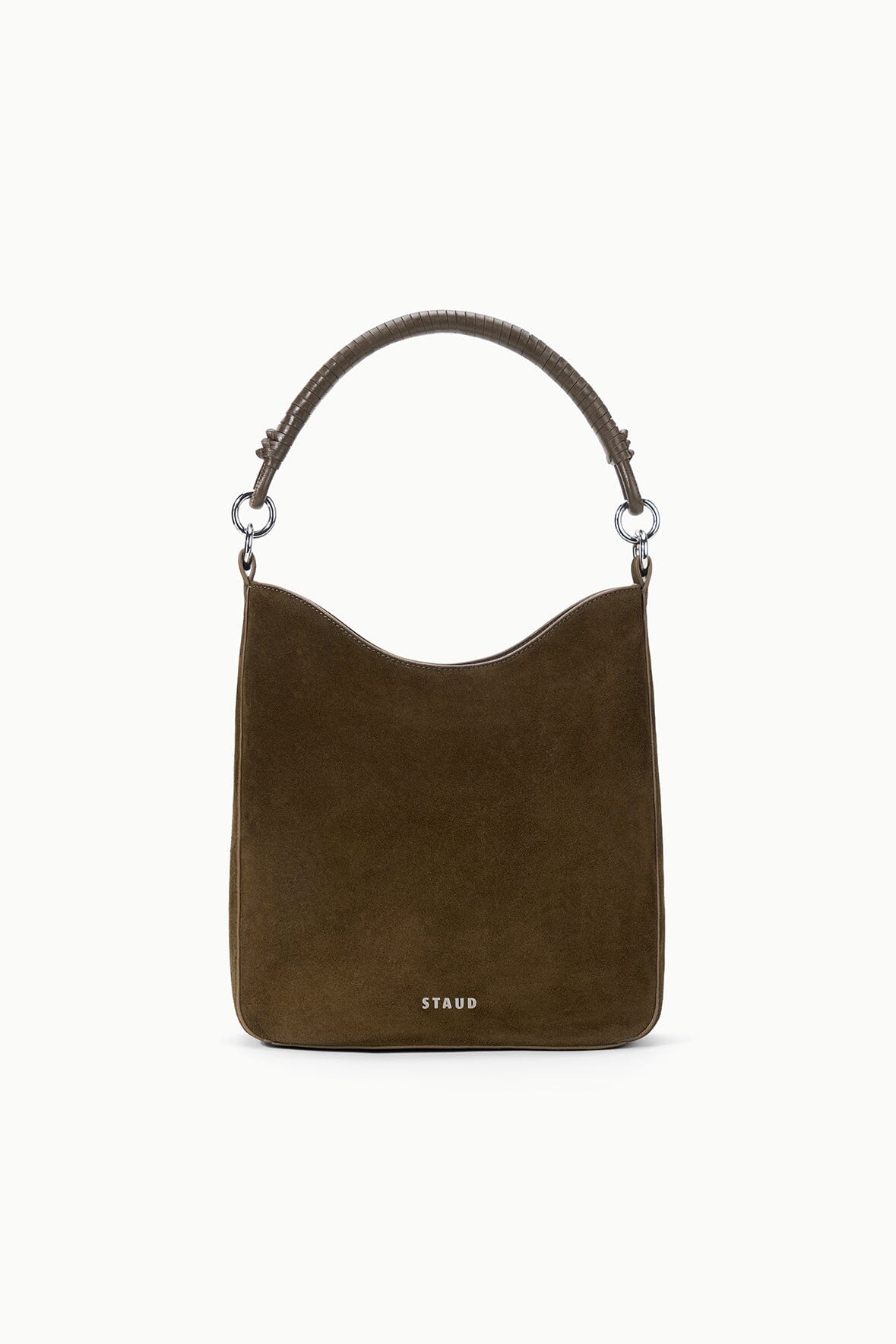 MEL SHOULDER BAG IN TRUFFLE SUEDE
