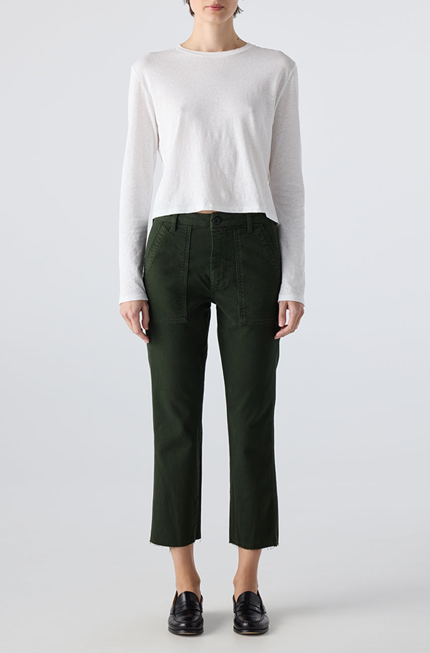 EASY ARMY TROUSER IN MOSSWOOD