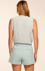 Ramy Brook ZANDRA V-NECK TANK at Romi Boutique