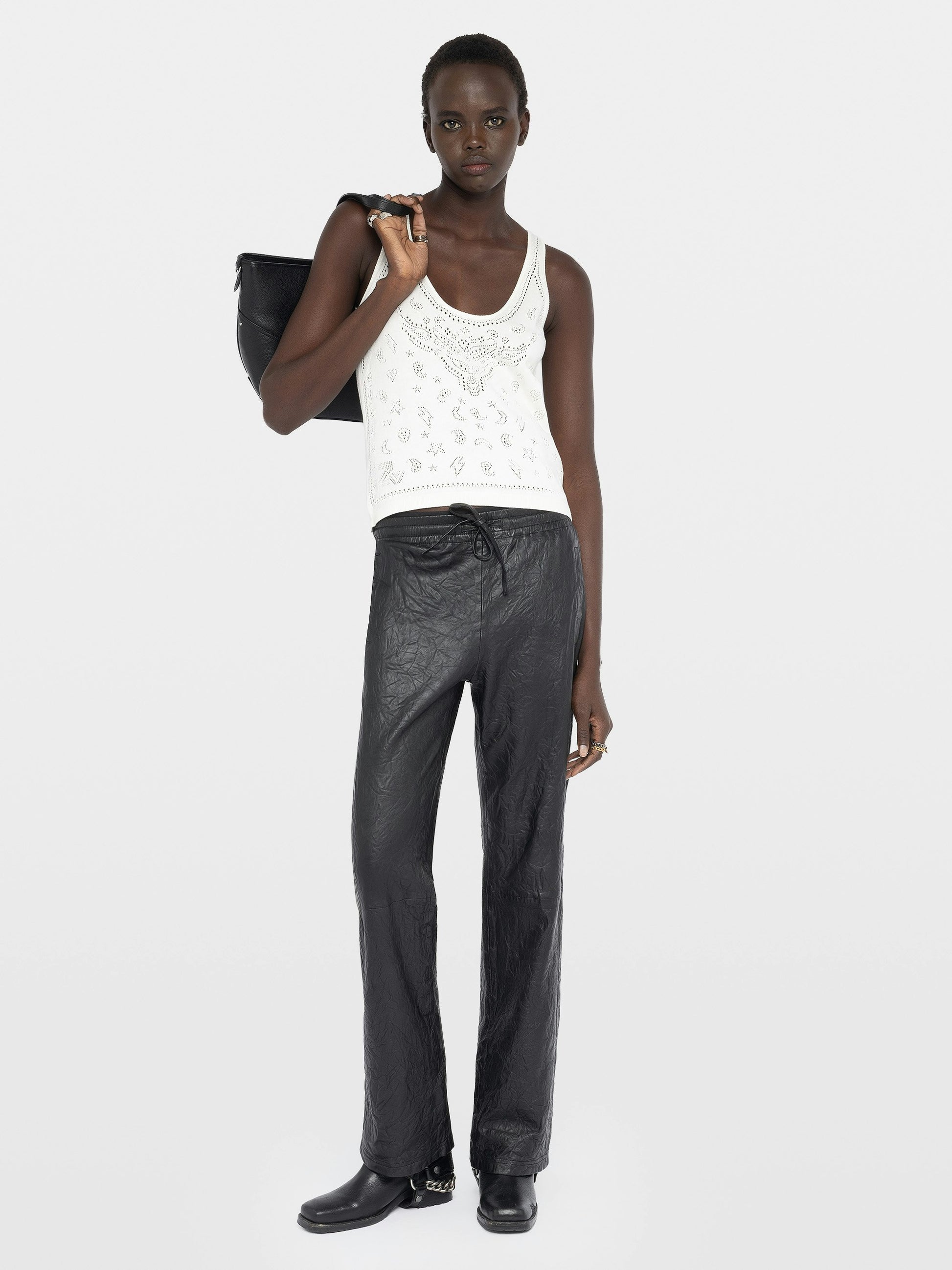 Zadig & Voltaire Jossy Bandana Tank at Romi Boutique