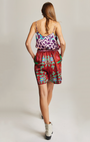 Me369 JULIETTE PLEATED SHORTS at Romi Boutique