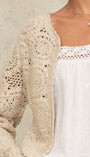Mabe Maci Crochet Jacket at Romi Boutique