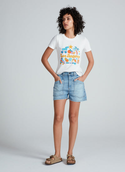 VIRGINIA SHORT NOVA IN BLONDIE