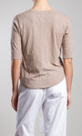 Pharaoh Giada Slim Crew in Supima Slub at Romi Boutique