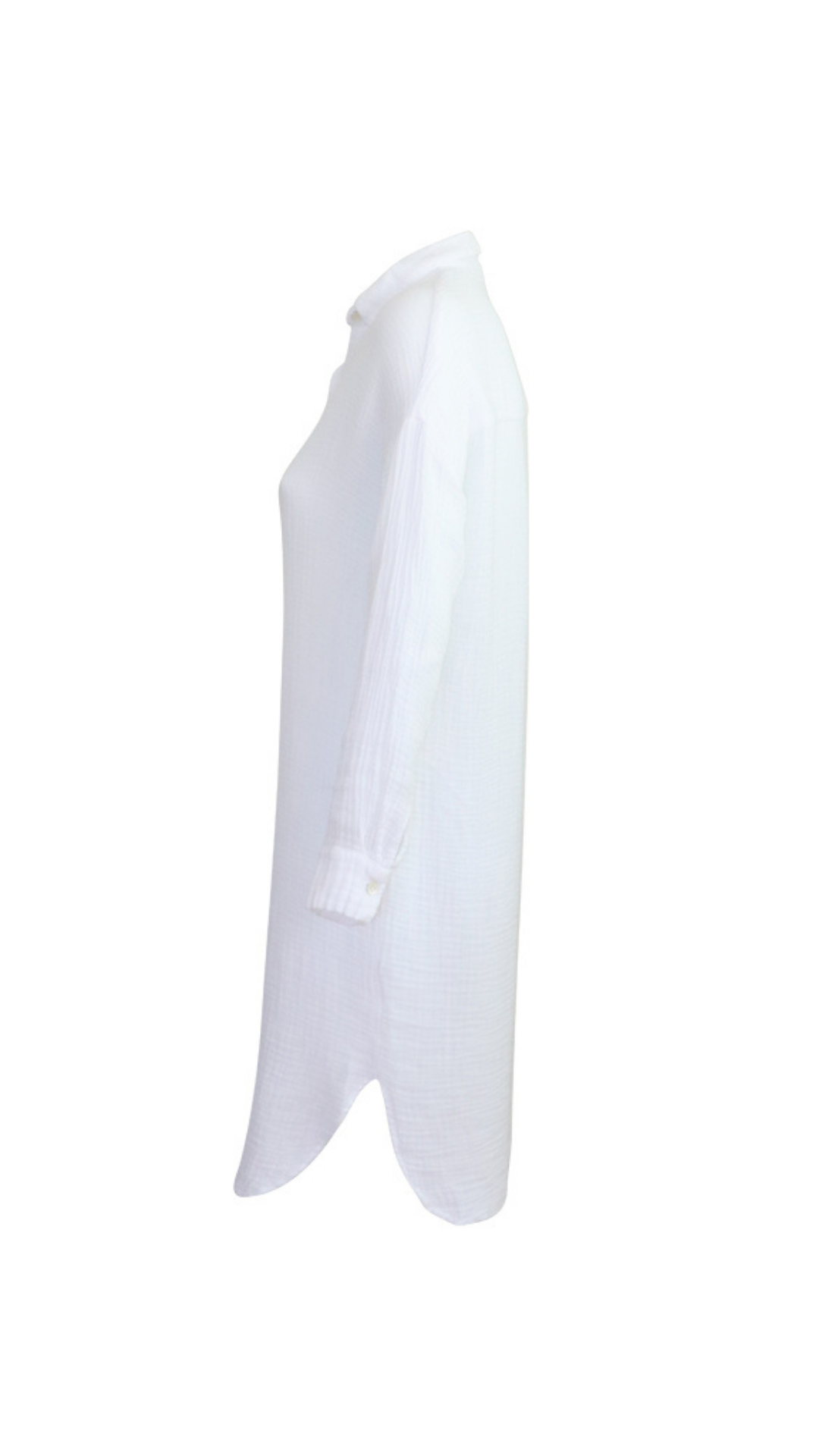 BOYFRIEND TUNIC DRESS GAUZE