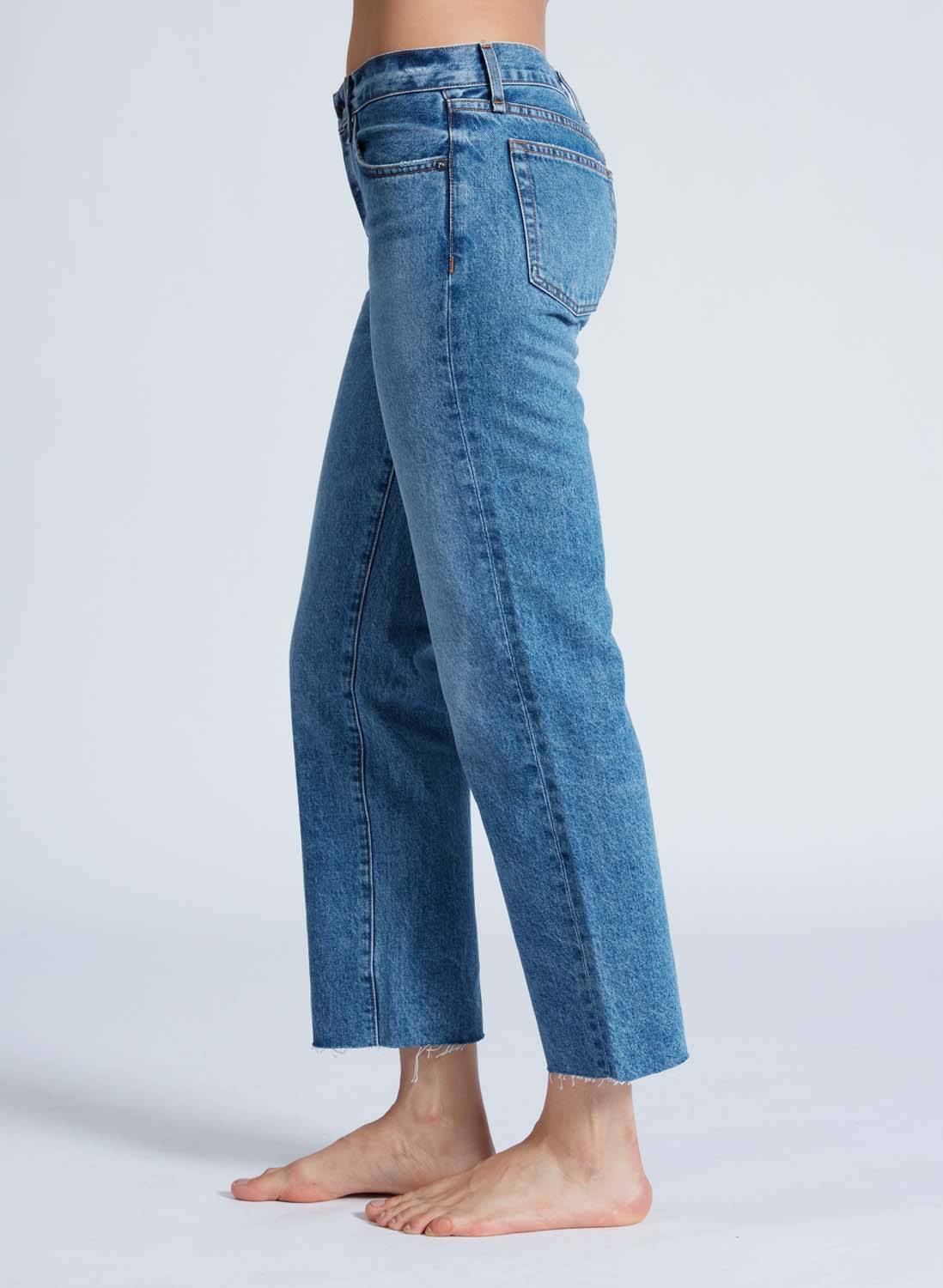 LOW RISE STRAIGHT IN MUSE - Romi Boutique