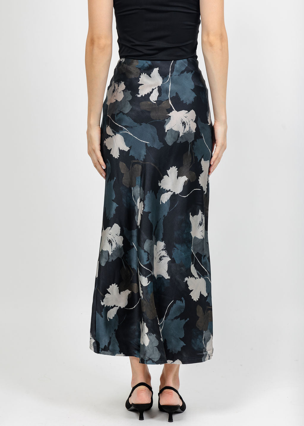 Go Silk Go Slope Printed Skirt at Romi Boutique