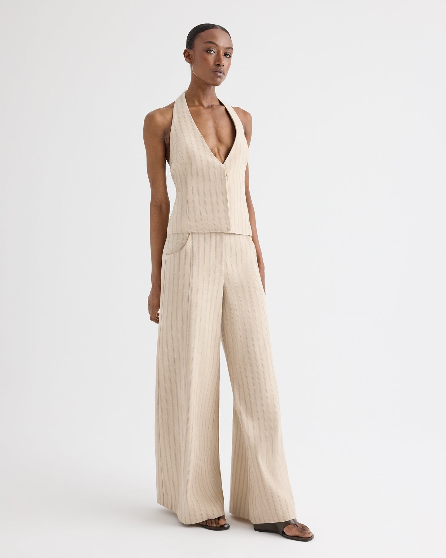 TWP Keelyn Vest at Romi Boutique