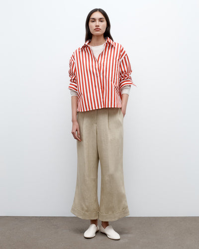 J.D. SHIRT IN RED/WHITE