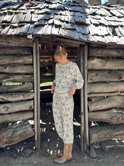 COZY PANT IN LASSO RODEO HORSE