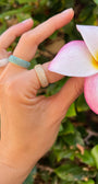 Native Gem Mini Billionaire Ring In Gold at Romi Boutique