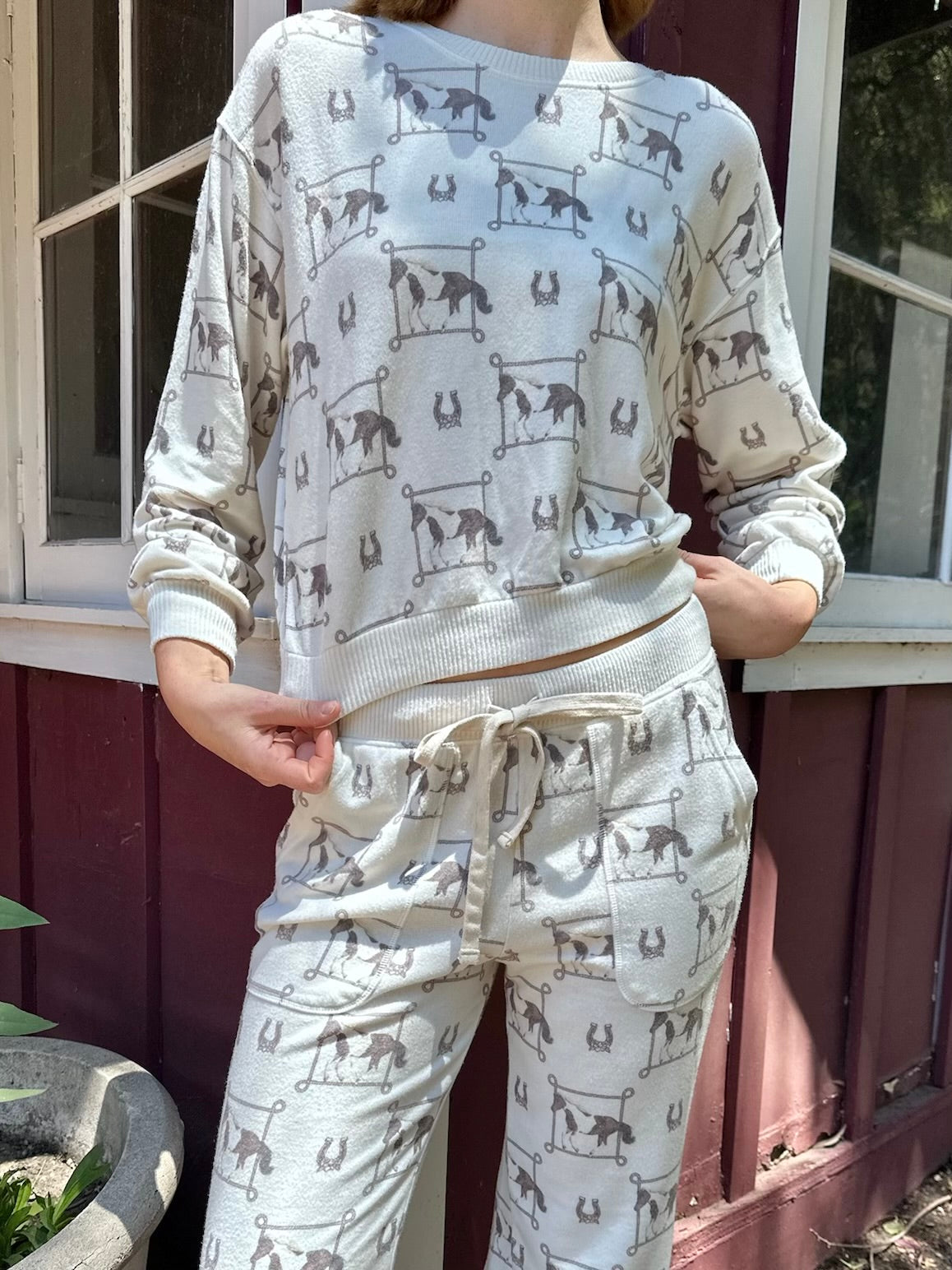 COZY PANT IN LASSO RODEO HORSE