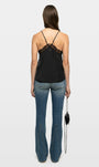 Zadig & Voltaire Christy Silk Strass Camisole at Romi Boutique