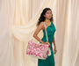 VIPUL SHAH HARYALI JUTE TOTE IN FUSCHIA at Romi Boutique