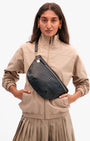 Clare V Grande Fanny Bag in Petit Caviar at Romi Boutique