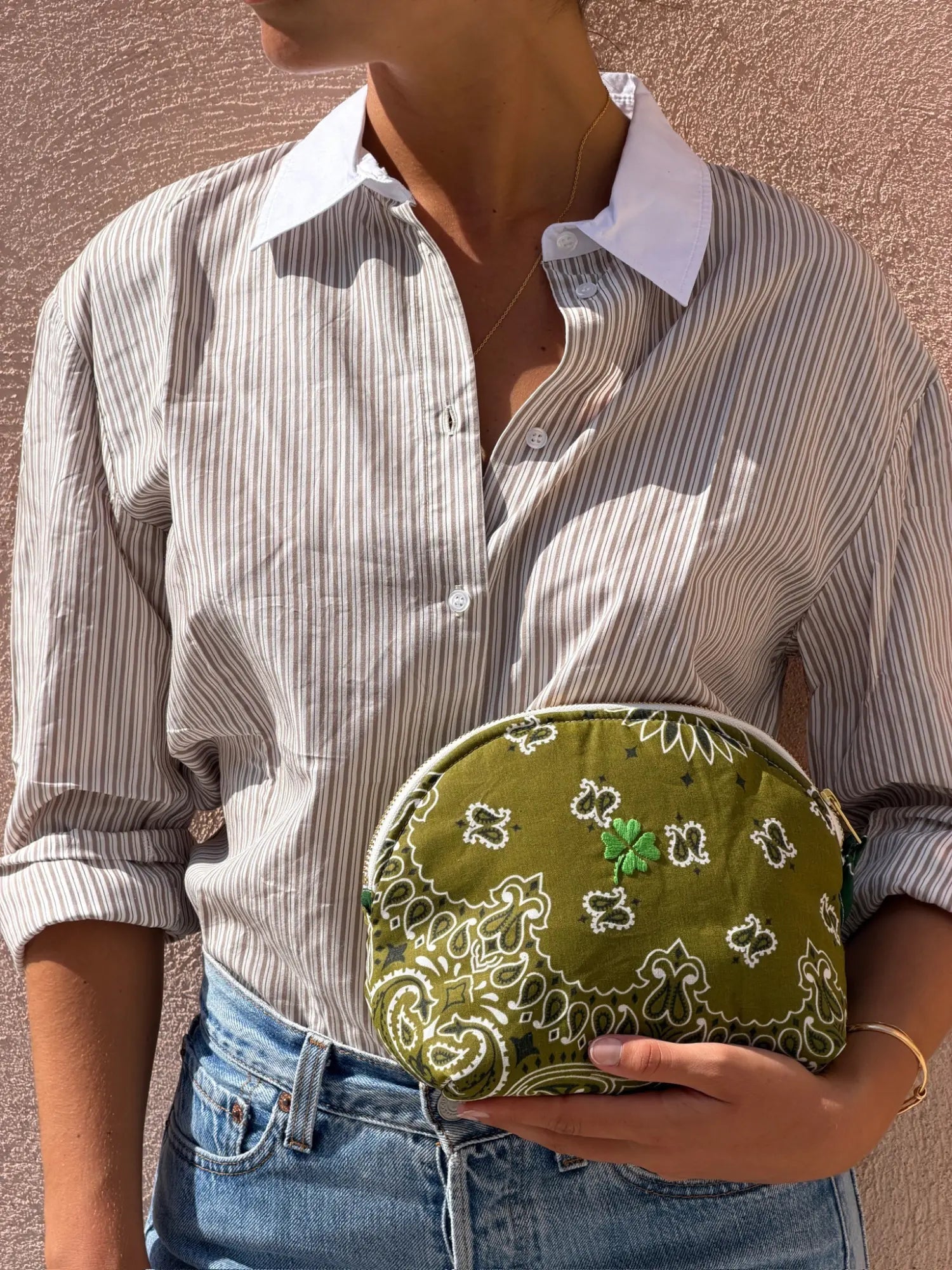 Mini Toiletry Bag Clover