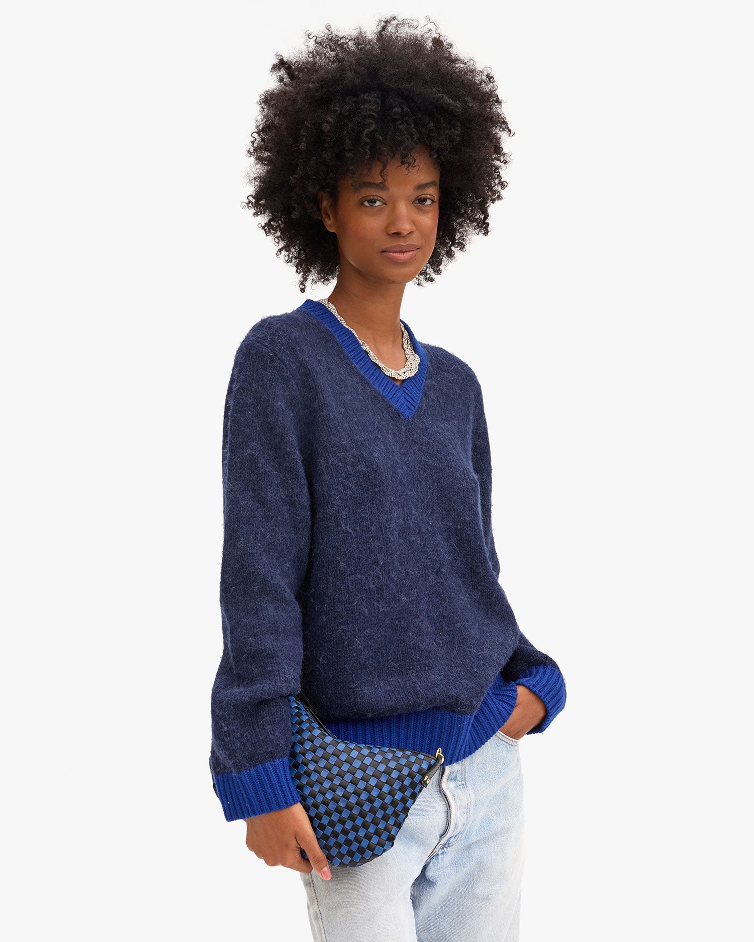 Clare V PETIT MOYEN MESSENGER at Romi Boutique
