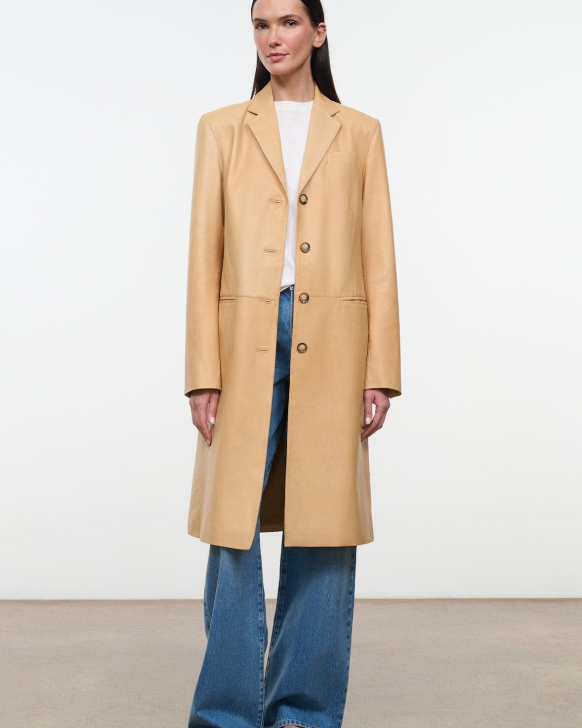 Wyatt Leather Coat