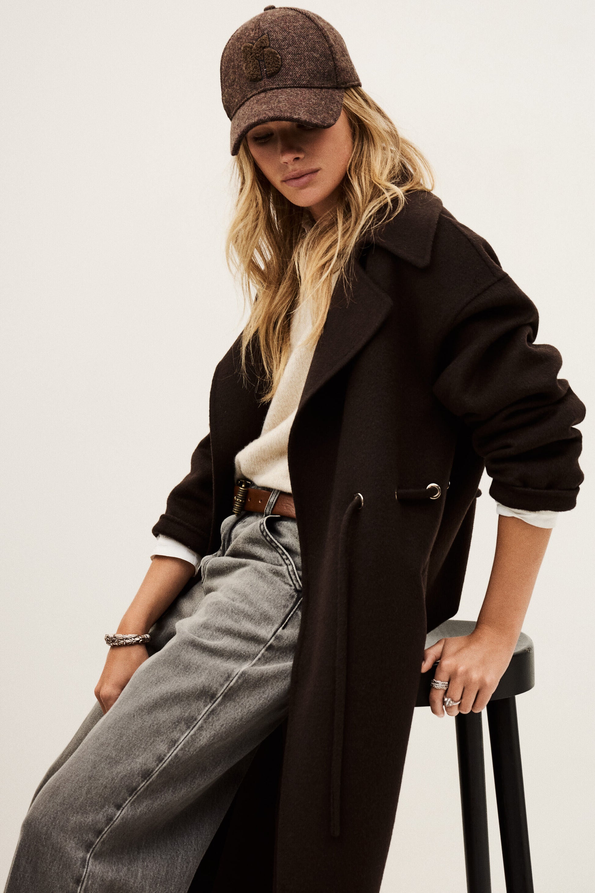BA&SH KATE COAT at Romi Boutique