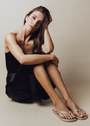 Solei Sea Indie Classic Thin Strap Sandal at Romi Boutique