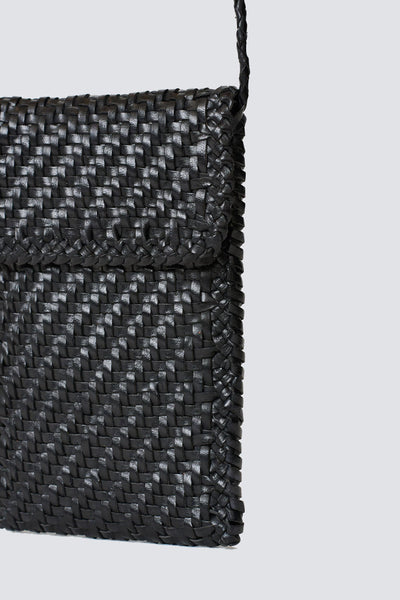 PHONE CROSSBODY IN BLACK