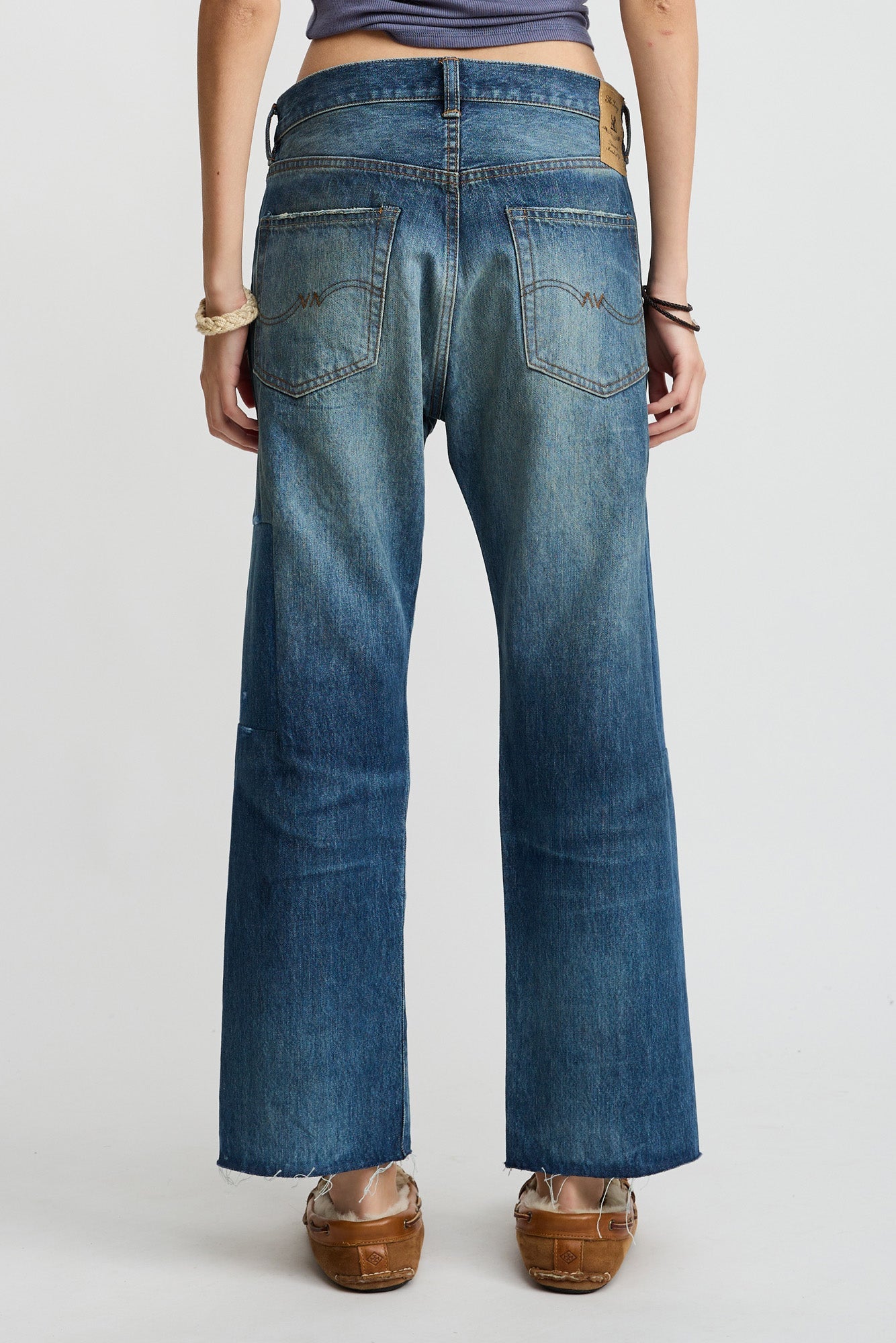 LUCY BOYFRIEND JEAN IN ESHER BLUE
