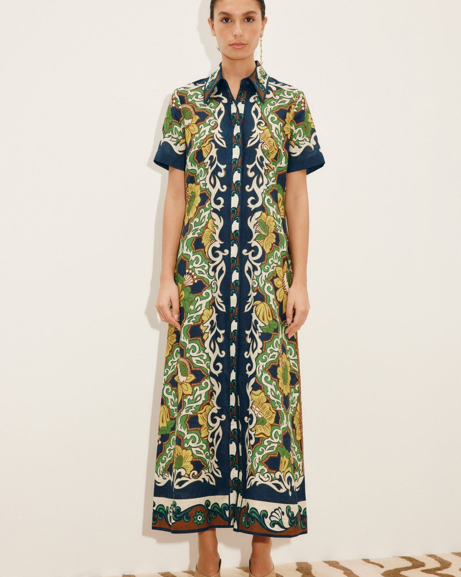 Alemais Liana Shirtdress at Romi Boutique