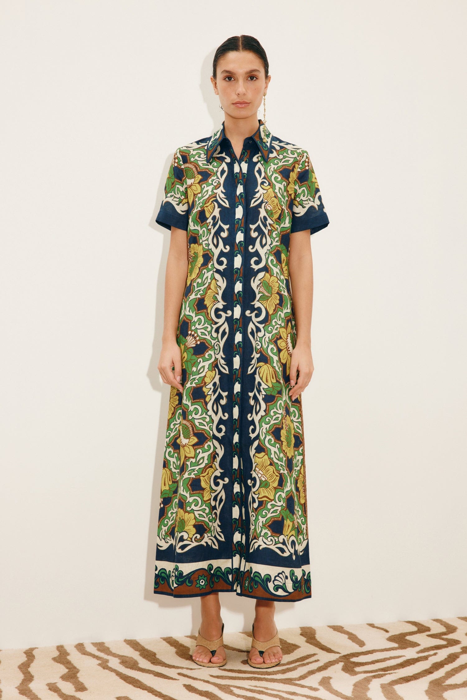 Alemais Liana Shirtdress at Romi Boutique
