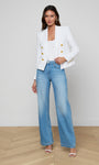 L'Agence BROOKE OPEN-FRONT BLAZER at Romi Boutique