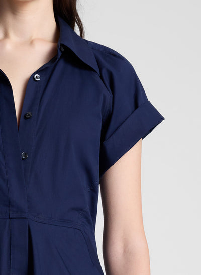 JULIE DRESS IN NAVY