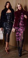 Generation Love ROSARIO FAUX FUR VEST at Romi Boutique