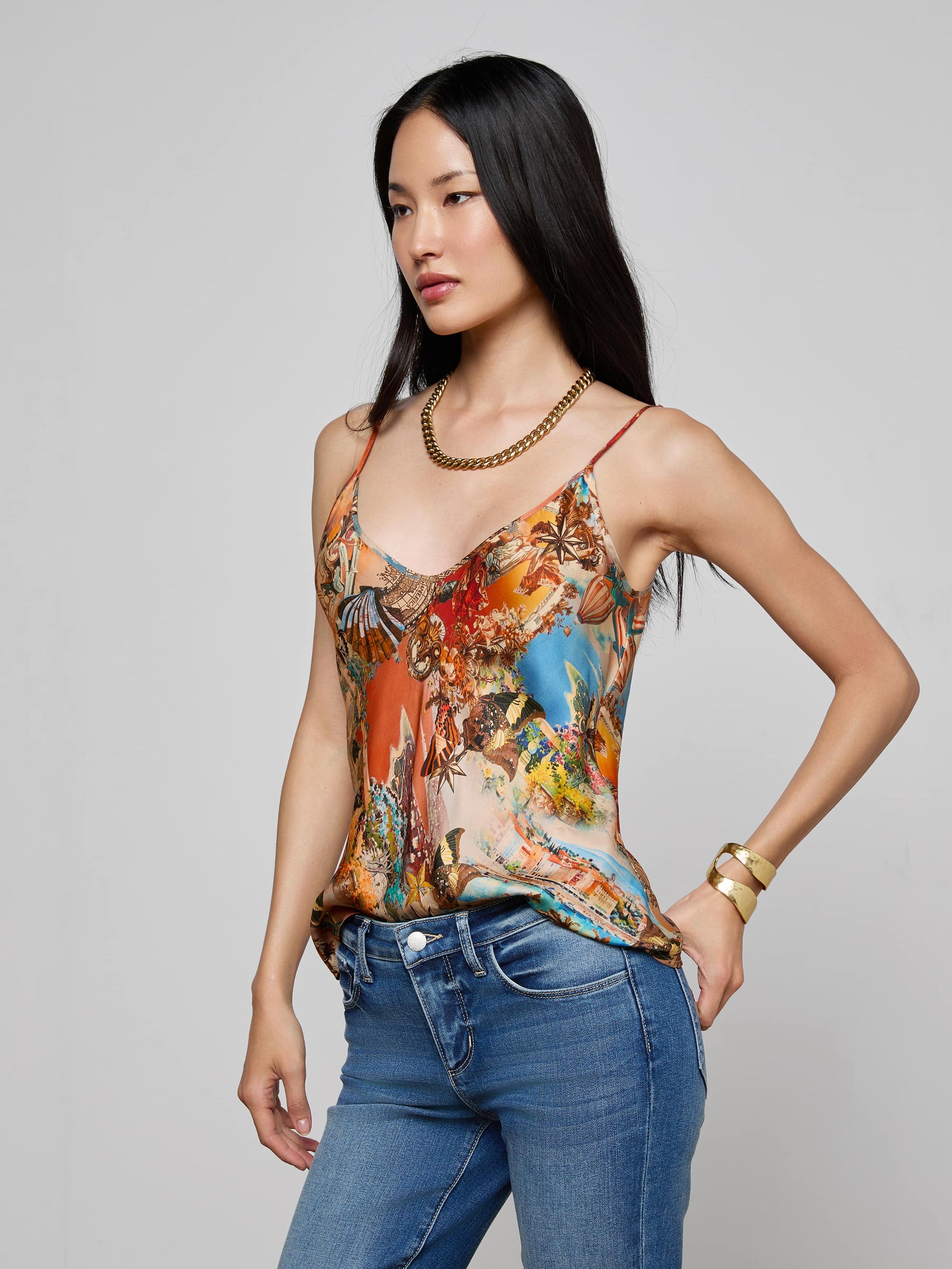 LEXI SATIN CAMISOLE