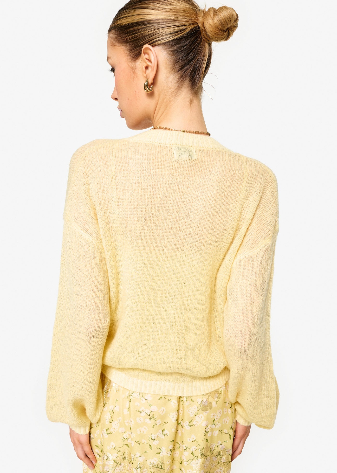 SYBIL CARDIGAN IN YUZU