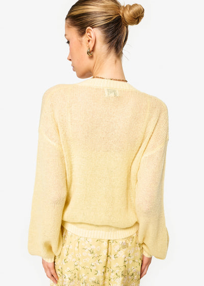 SYBIL CARDIGAN IN YUZU