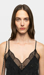 Zadig & Voltaire Christy Silk Strass Camisole at Romi Boutique
